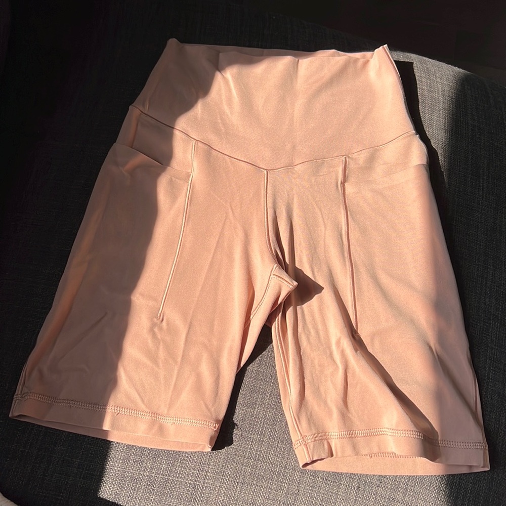AE OFFLINE - real me pocket 7” bike shorts (color: raw sienna)